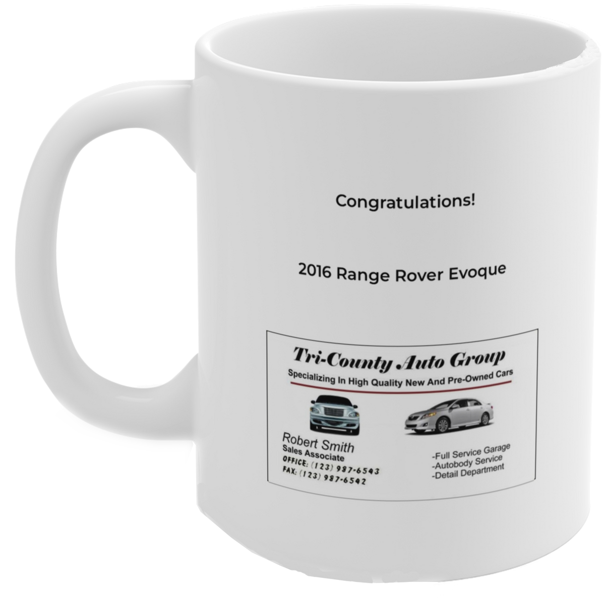 Personalized Client Gift Mug